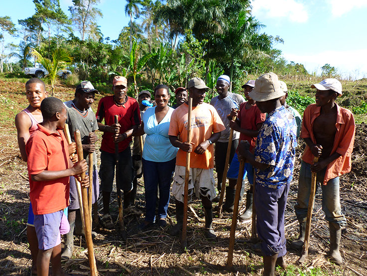 Agricultural support for 200 rural women in Haiti