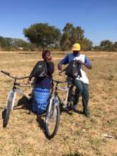 Using bicycles in the field