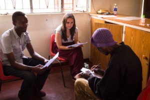 Training local volunteers