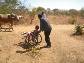 Delivery of wheelchairs to rural communities