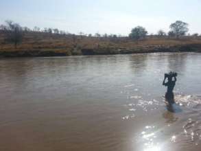 Swollen River Blocking Route to Health Centre