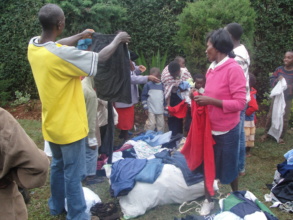 Distribution of gifts...!