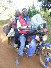 delivering donations