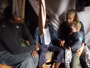 Praying with beneficiaries (at their will)