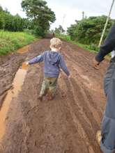 sometimes it gets messy...! this is love in action