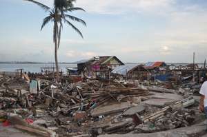 The devastation in Tacloban