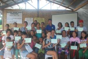 Barefoot garden technician training