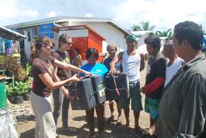 Garden materials distribution