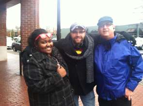 Jessica with Paul and Rob