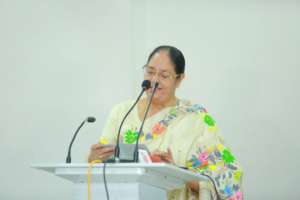Guest of honor, Professor Mahfuza Khanam