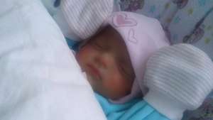 Alive baby from twins