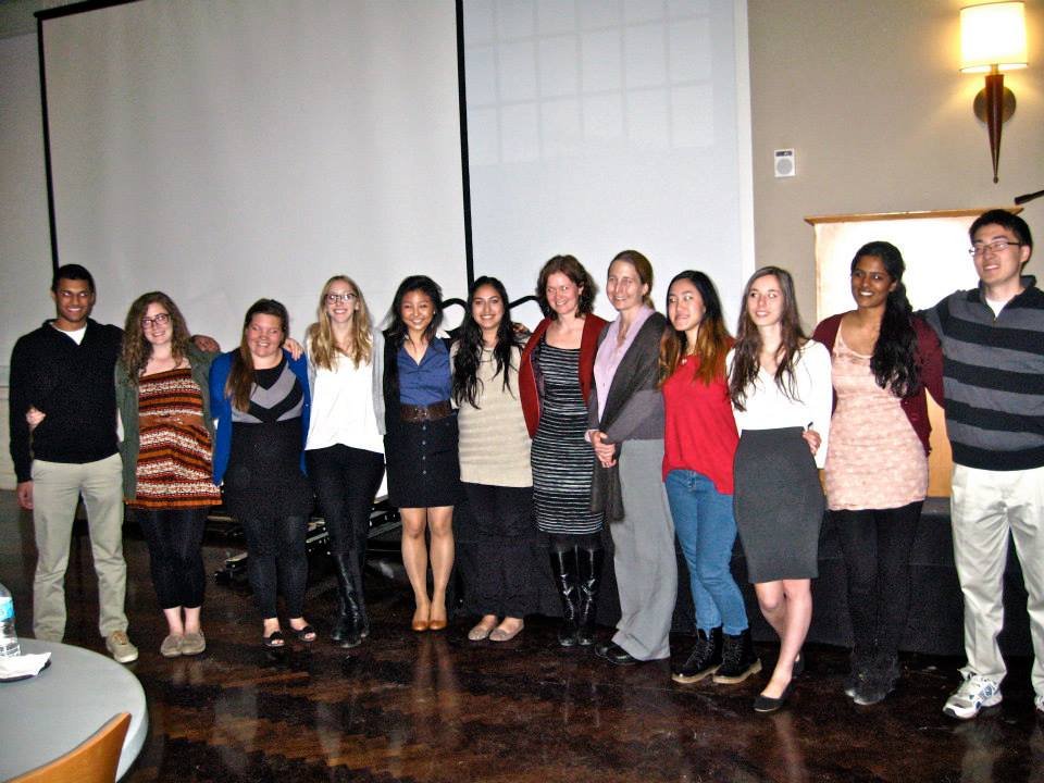 Executive Members with Dr. Louise Ivers
