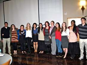 Executive Members with Dr. Louise Ivers