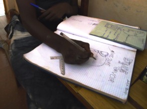 Mama Belvie, learning new skills and taking notes