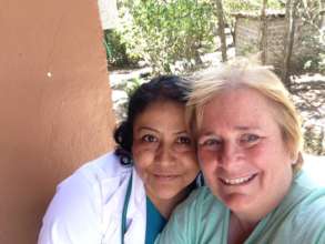 Dr Olga and Gayle
