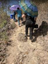 up the mountain to find the forgotten
