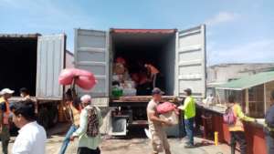 loading containers