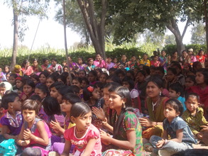 Participants at Balkalamahotsav