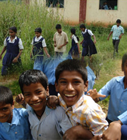 Educate school dropout children in rural India