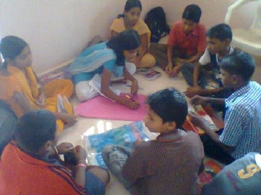 Educate school dropout children in rural India