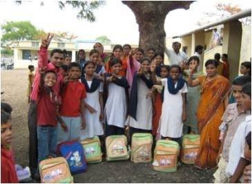 Educate school dropout children in rural India