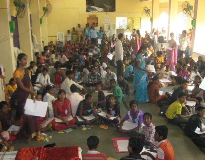 Educate school dropout children in rural India