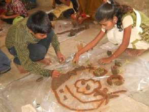 Children in Summer Vacation Activity
