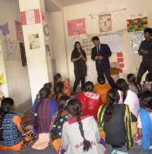 Professionals giving talk at Jodhpur Centre