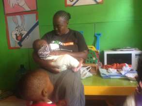 mums are encouraged to breastfeed properly