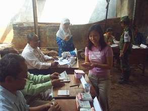 The atmosphere in the place of the voting (TPS)