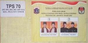 Jakarta Governor Election 2007