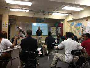 NFTE students at Cesar Chavez High School