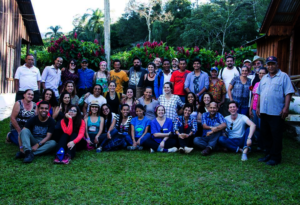 Participants on a field visit, Dominican Republic