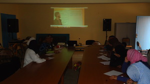 Junior students in the French session
