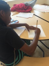 Student Taking Notes