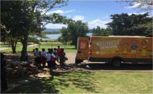 Providing HIV and TB testing in our mobile clinic