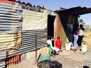 Careworkers visit vulnerable children at home