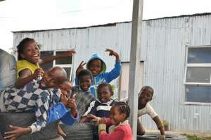 Kids in the after-school center