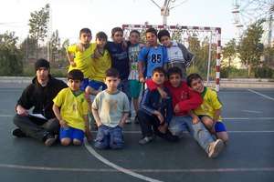 Boys football class