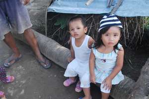 Kids in Leyte