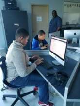 Students Coding