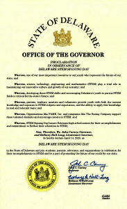 STEM Signing Day Proclamation