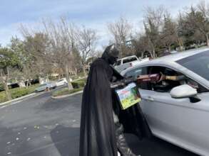 Batman brings holiday joy!