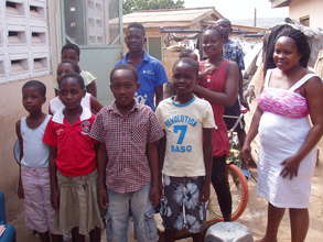 Fantastic children of the Gbawe community