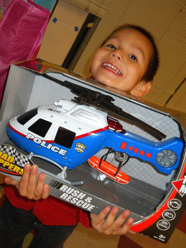 Gift Electronic Toys to Bay Area Children