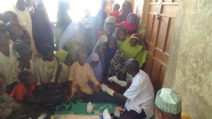 Tests being conducted on children
