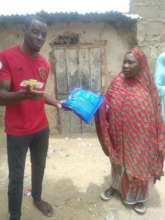 One of the beneficiaries with the ITNS