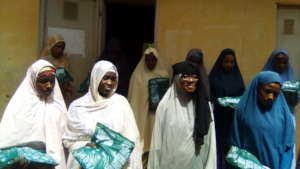 Project Leader with the women of Sabowar Kuje