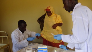 Malaria Test before ITNs Distribution