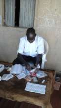 Our volunteer health worker